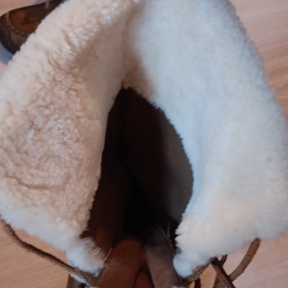 Sorel leather sheepskin tall boots - Picture 5 of 5